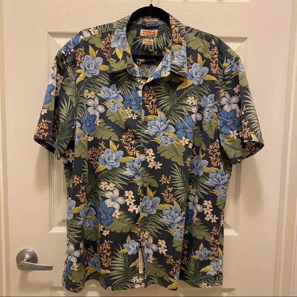 Lucky Brand Hawaiian Shirt XXL - Picture 2 of 7
